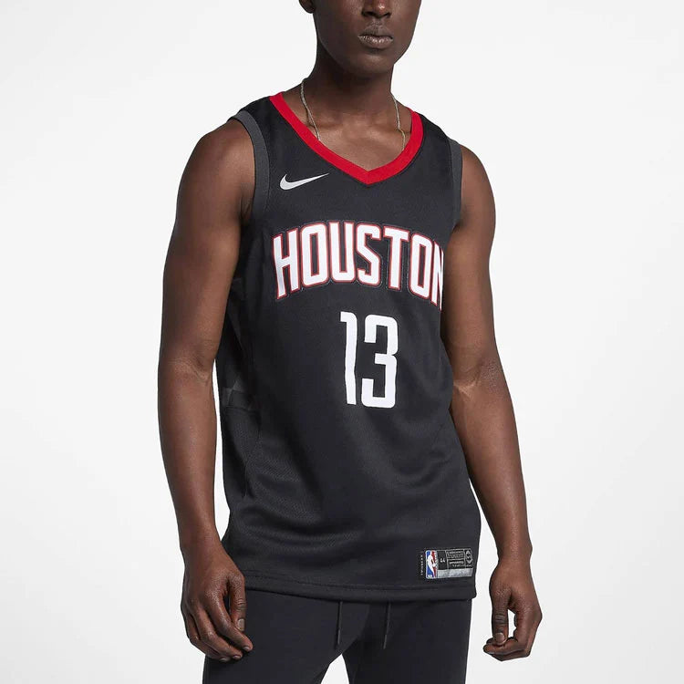 Nike NBA Houston Rockets Statement Edition Jersey 'James Harden #13' Black 2017 (877206-010)