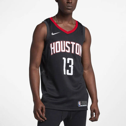 Nike NBA Houston Rockets Statement Edition Jersey 'James Harden #13' Black 2017 (877206-010)