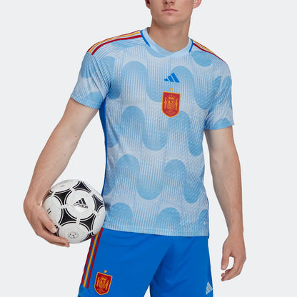 adidas Spain 2022/23 World Cup Away Authentic Jersey (HE2024) - Asia Sizing