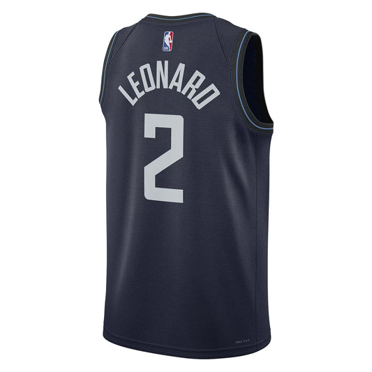 Nike NBA Clippers City Edition Jersey 'Kawhi Leonard #2' Navy 2023 (DX8505-420)