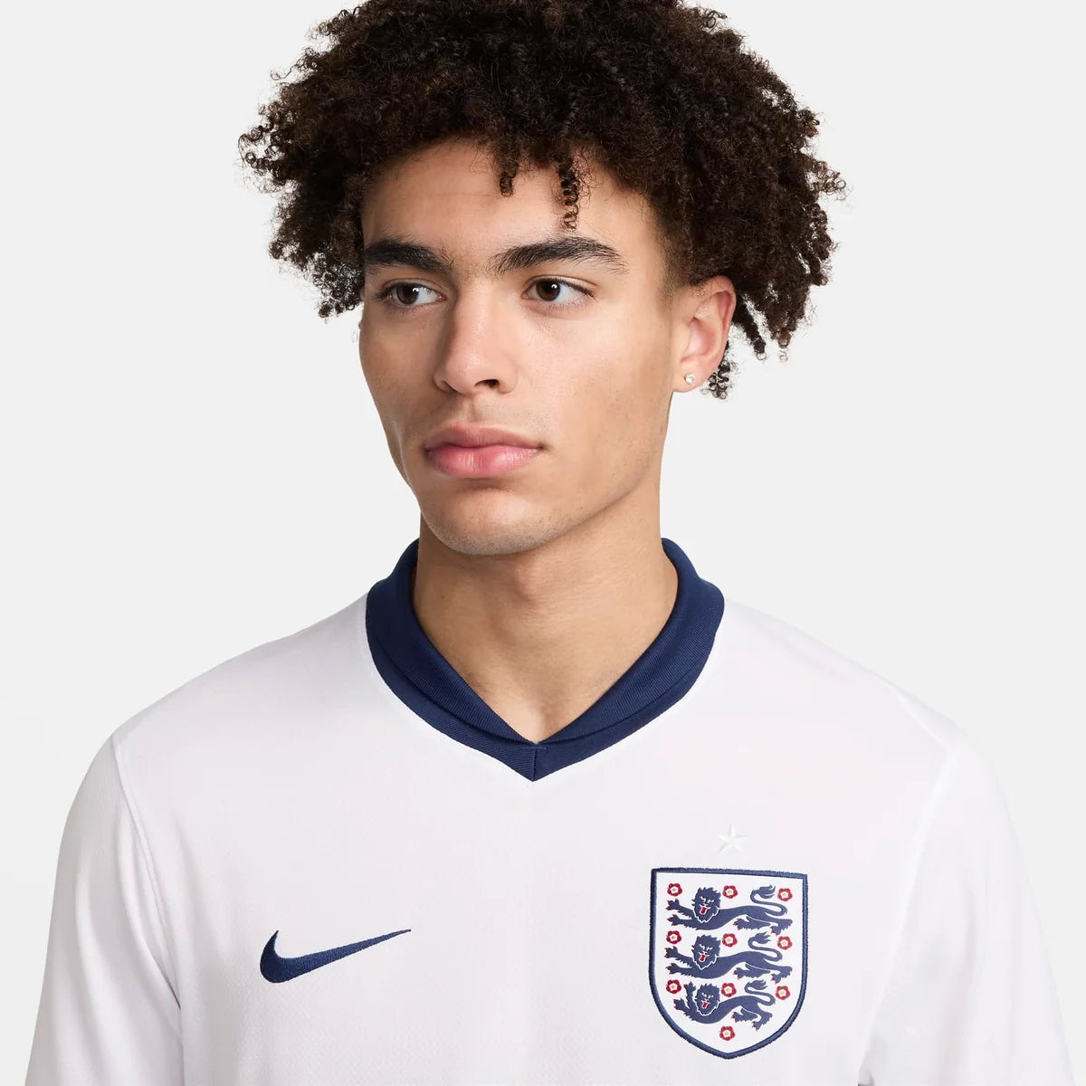 Nike England Men's Team 2024/25 Stadium Home Jersey White (FJ4285-100)