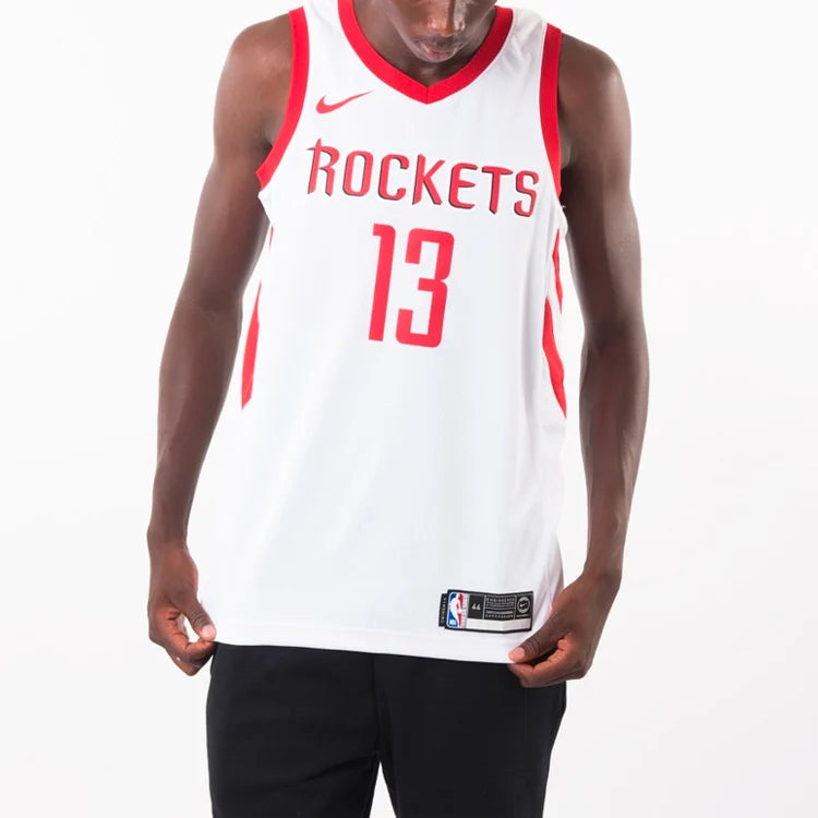 Nike NBA Houston Rockets Association Edition Jersey 'James Harden #13' White 2017 (864419-100)