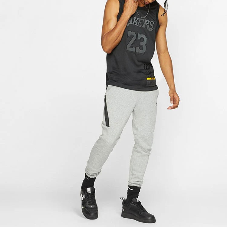 Nike NBA Lakers NikeConnect MVP Jersey 'LeBron James #23' Black (CI2030-010)