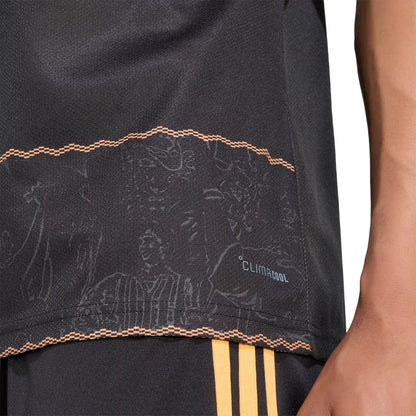 adidas Ajax Amsterdam 26/27 Away Jersey 'Black / Hazy Orange' (JZ4693)