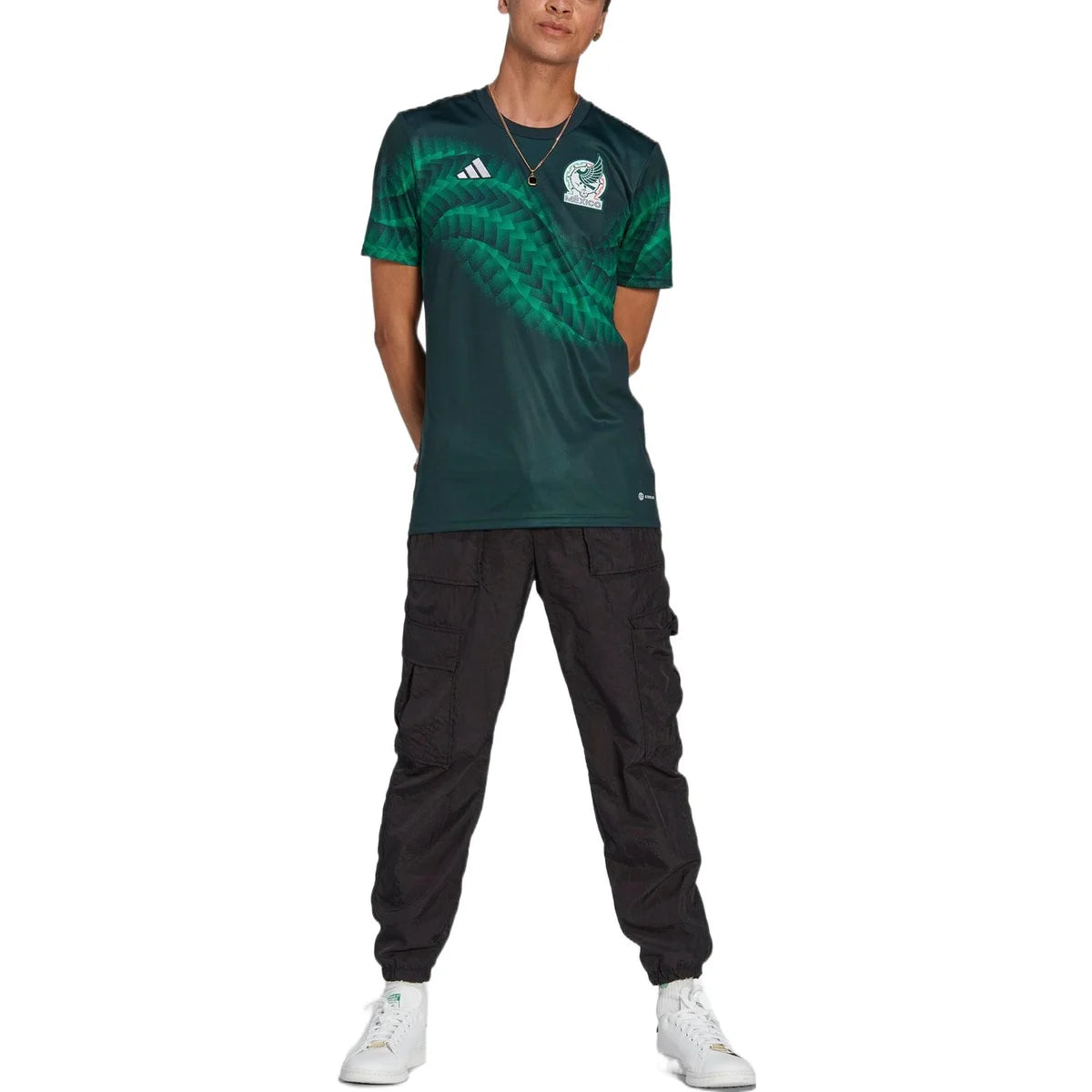 adidas Mexico Pre-Match Jersey Green (HF1370)