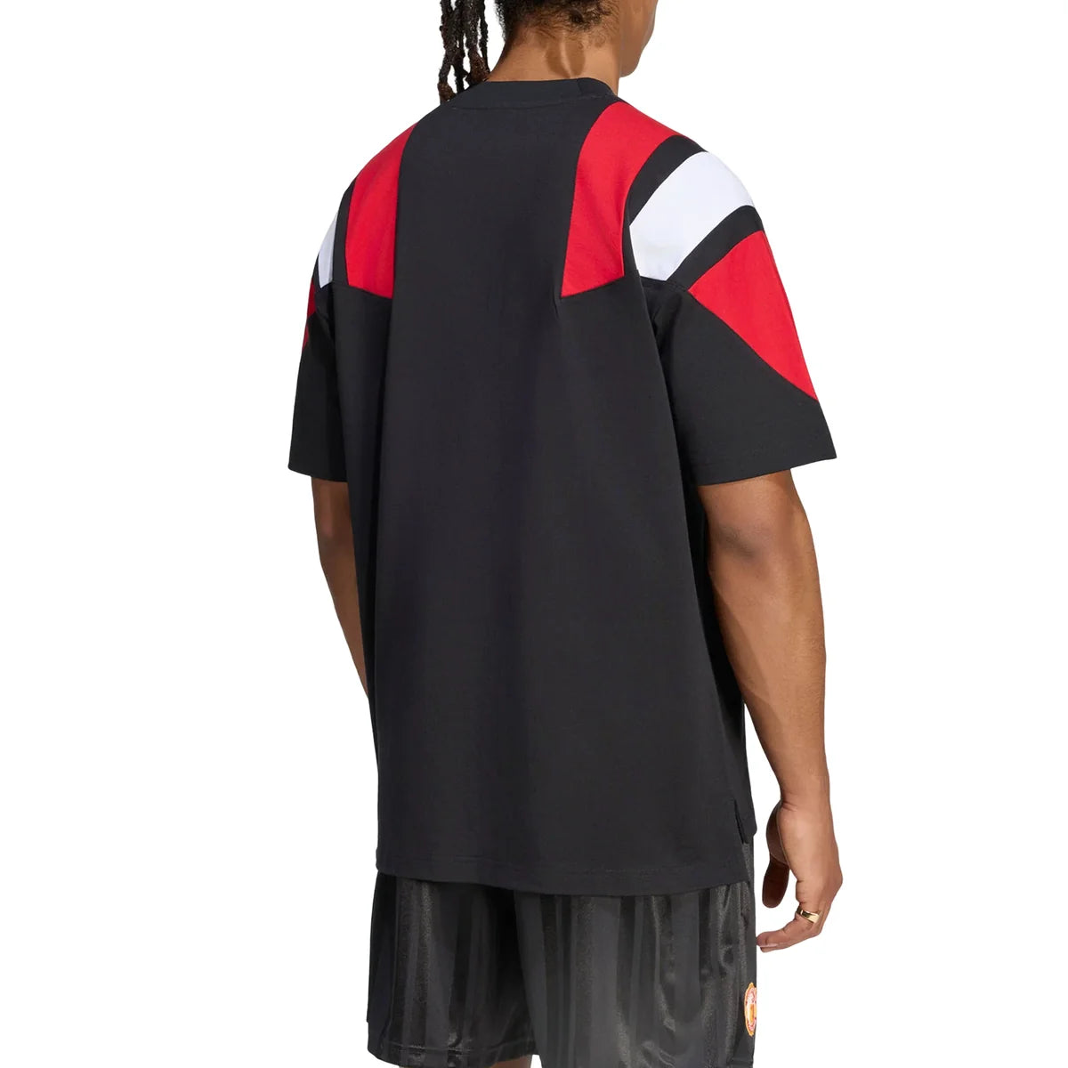 adidas Manchester United EQT T-Shirt 'Black' Asia Sizing (KH4824)