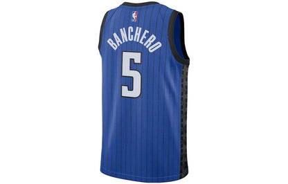 Jordan NBA Orlando Magic Statement Edition Jersey 'Paolo Banchero #5' Royal Blue 2022-23 (DO9538-486)