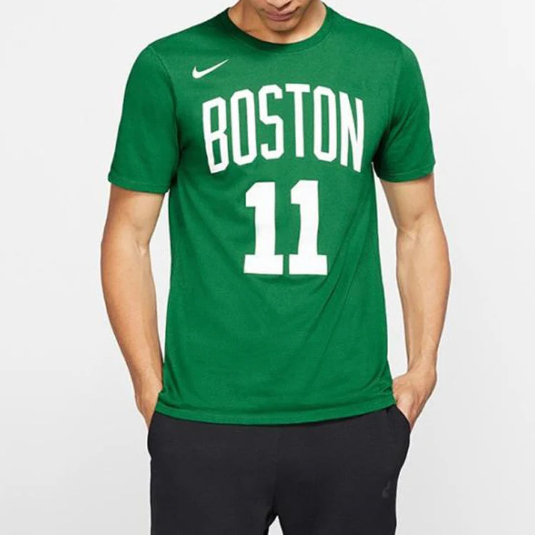 Nike NBA Boston Celtics Name & Number Tee 'Kyrie Irving #11' Green 2018 (870761-322)