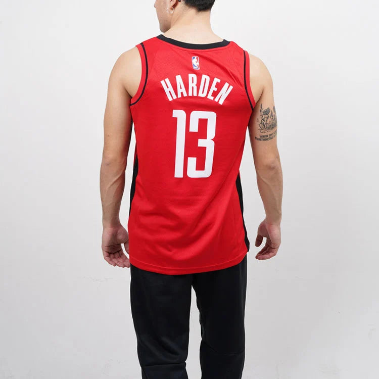 Nike NBA Houston Rockets Icon Edition Swingman Jersey 'James Harden #13' University Red (CW3666-665)