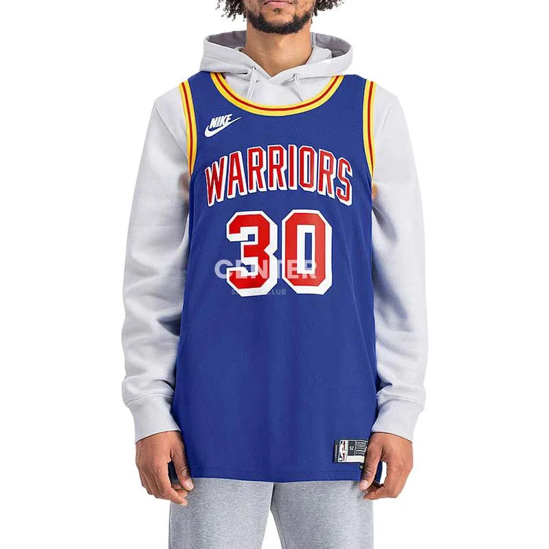Nike NBA Golden State Warriors Classic Edition Jersey 'Stephen Curry #30' Blue 2021 (DB4119-495)