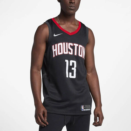 Nike NBA Rockets Statement Edition Swingman Jersey 'James Harden #13' Black 2017 (877206-010)