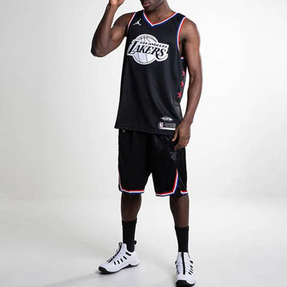 Jordan Brand NBA Los Angeles Lakers All-Star Edition Swingman Jersey 'LeBron James #23' Black 2019 (AQ7295-017)