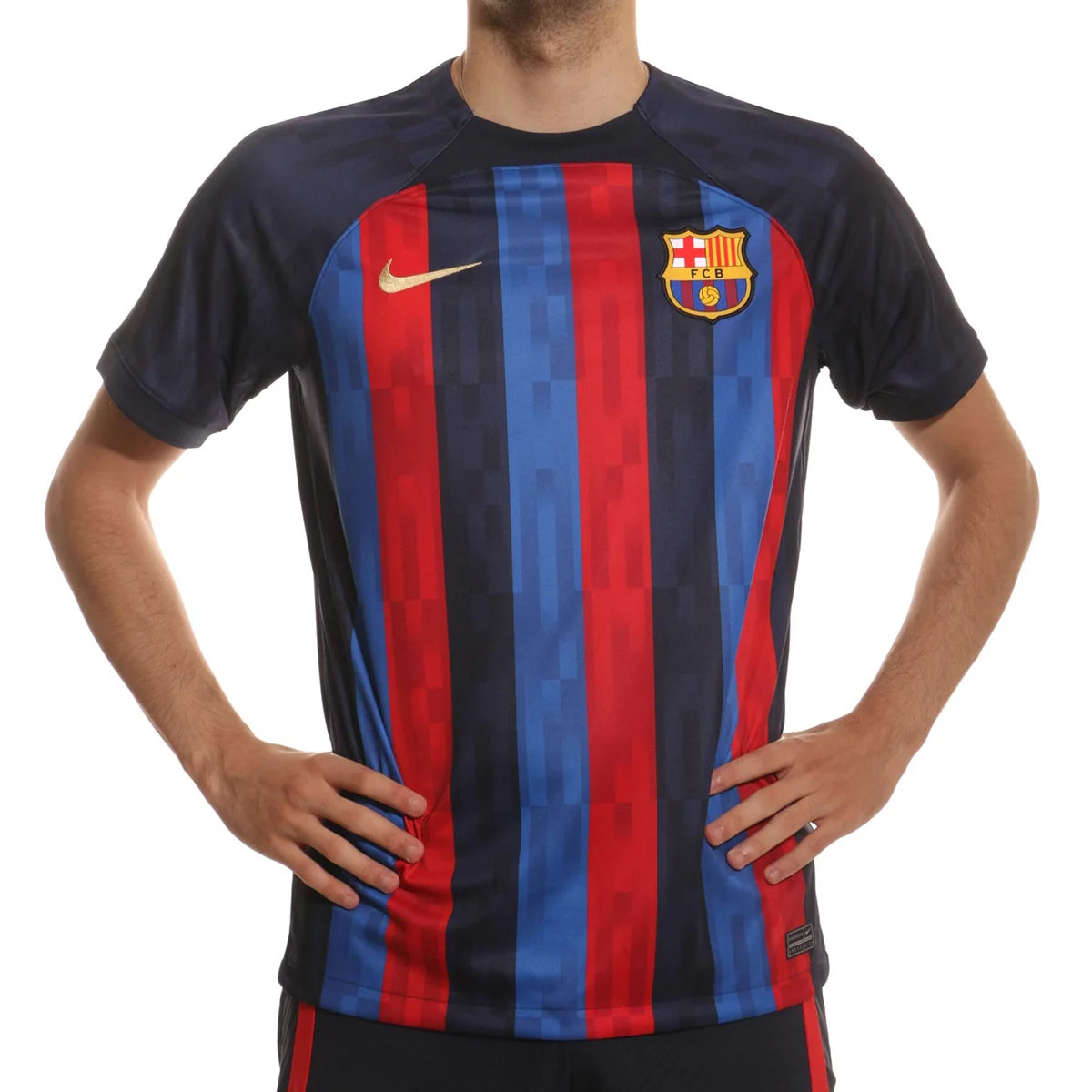 Nike FC Barcelona 2022/23 Stadium Home Jersey Blue/Red (DM1840-452)