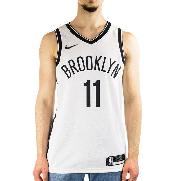 Nike NBA Nets Association Edition Jersey 'Kyrie Irving #11' White 2020 (CW3584-105)