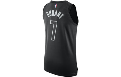 Jordan Brand NBA Brooklyn Nets Statement Edition Authentic Jersey 'Kevin Durant #7' Black 2022 (DQ0140-011)