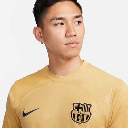 Nike FC Barcelona 2022/23 Stadium Away Jersey Yellow (DJ7675-715)