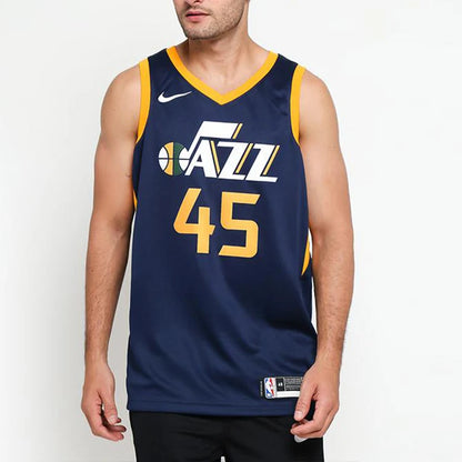 Nike NBA Jazz Icon Edition Swingman Jersey 'Donovan Mitchell #45' Navy 2017 (864513-425)