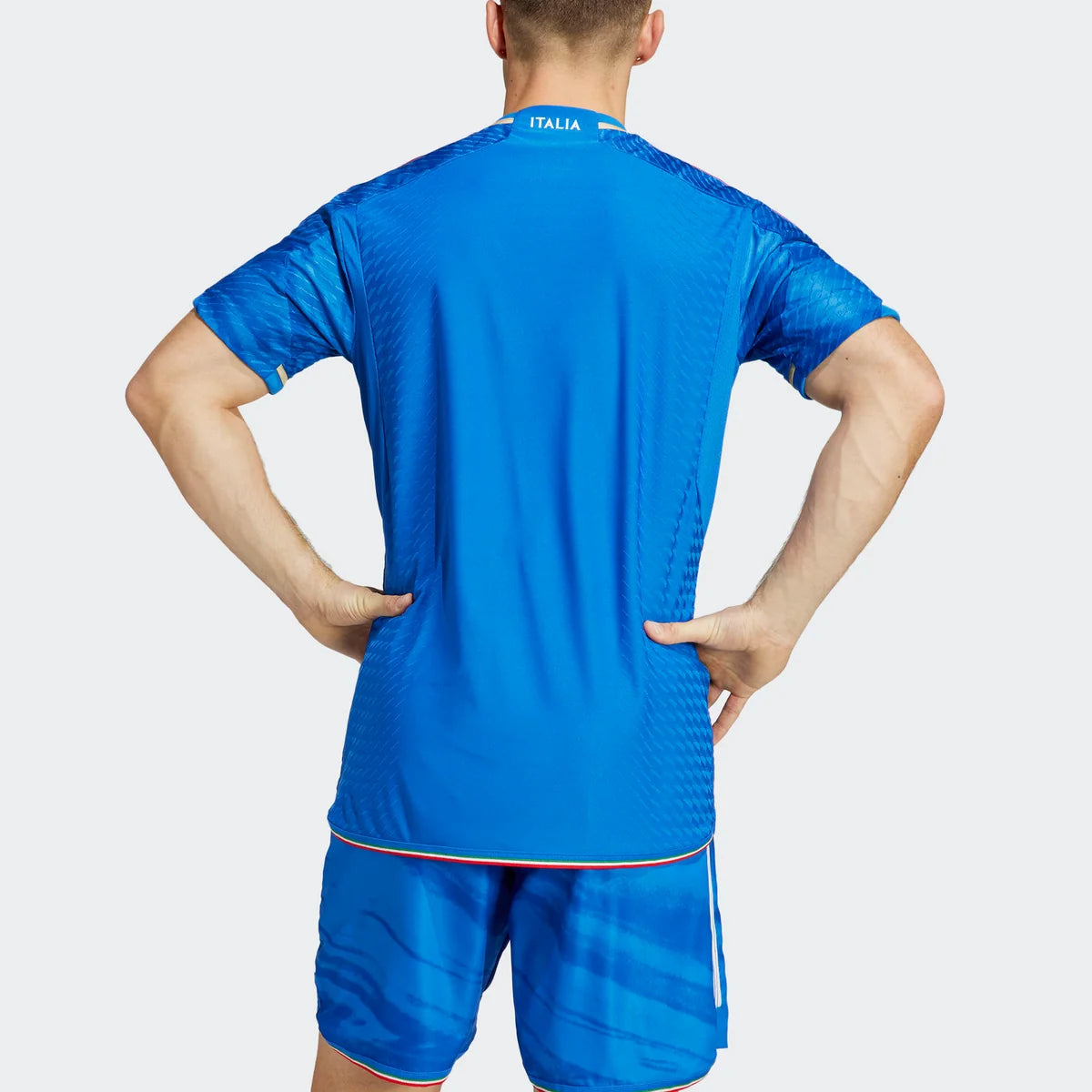 adidas Italy 2023 Home Authentic Jersey Blue (HS9891)