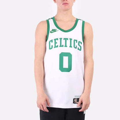 Nike NBA Boston Celtics Classic Edition Swingman Jersey 'Jayson Tatum #0' White (DB4117-100)