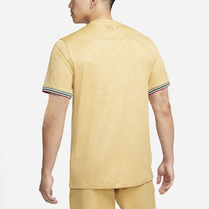 Nike FC Barcelona 2022/23 Stadium Away Jersey Yellow (DJ7675-715)