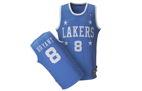 adidas NBA All-Star Western Conference Jersey 'Kobe Bryant #8' Light Blue (A46436)