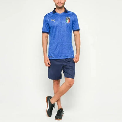 PUMA Italy 2020/21 Home Match Jersey Blue (762919-01)