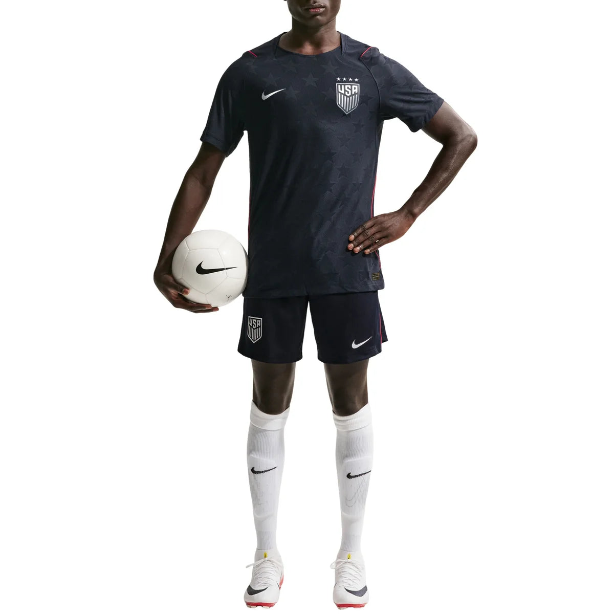 Nike USWNT 2026 Match Away Authentic Jersey Dark Obsidian (IB5225-476)