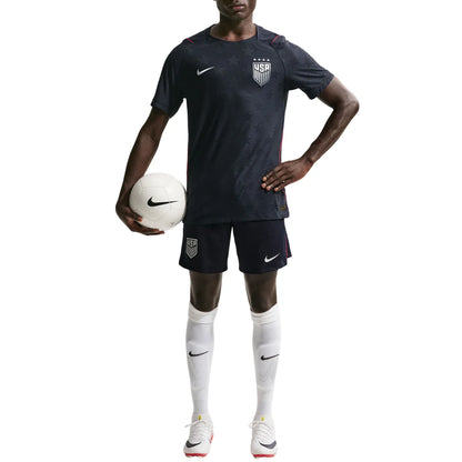 Nike USWNT 2026 Match Away Authentic Jersey Dark Obsidian (IB5225-476)