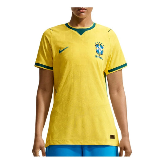Nike Brazil 2026 Women's Match Home Authentic Jersey Canary (IB5231-724)