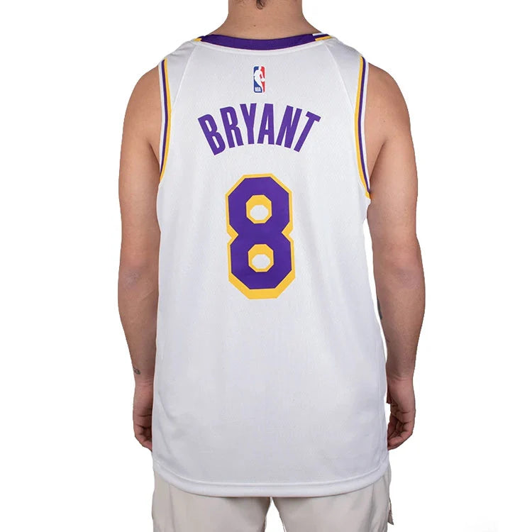 Nike NBA Los Angeles Lakers Association Edition Swingman Jersey 'Kobe Bryant #8' White 2019 (CI9503-100)