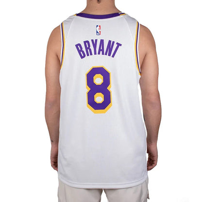 Nike NBA Los Angeles Lakers Association Edition Swingman Jersey 'Kobe Bryant #8' White 2019 (CI9503-100)
