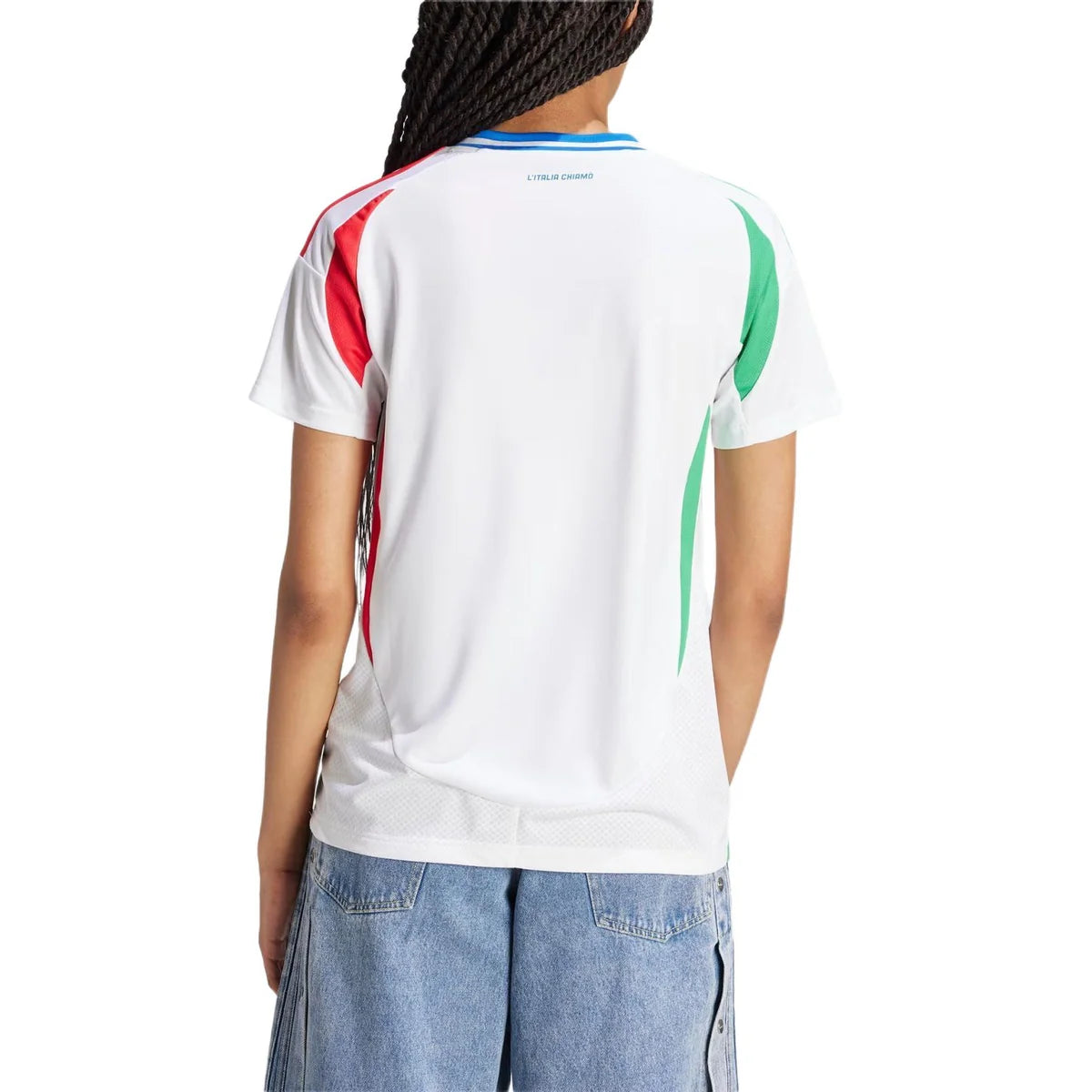 adidas Italy 2024 Women's Away Jersey White (IQ0489) - Asia Sizing