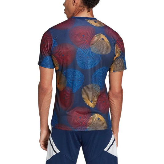 adidas Spain Pre-Match Jersey Blue (HF1421) - Asia Sizing