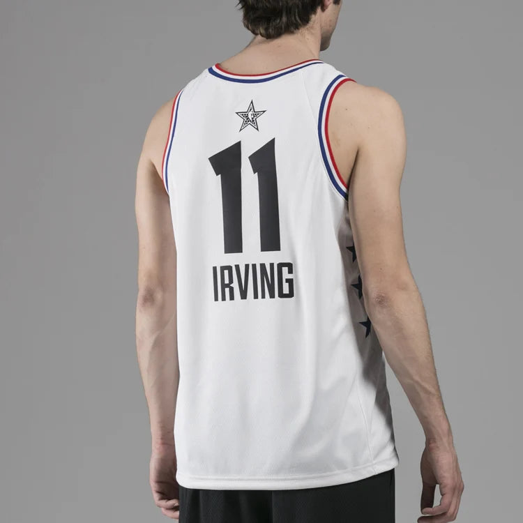 Jordan NBA Boston Celtics All-Star Swingman Jersey 'Kyrie Irving #11' White 2019 (AQ7297-105)