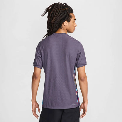 Nike England 2024/25 Match Away Authentic Jersey Purple (FJ4259-573)