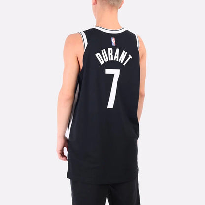Nike NBA Nets Icon Authentic Jersey 'Kevin Durant #7' Black (DB3305-010)
