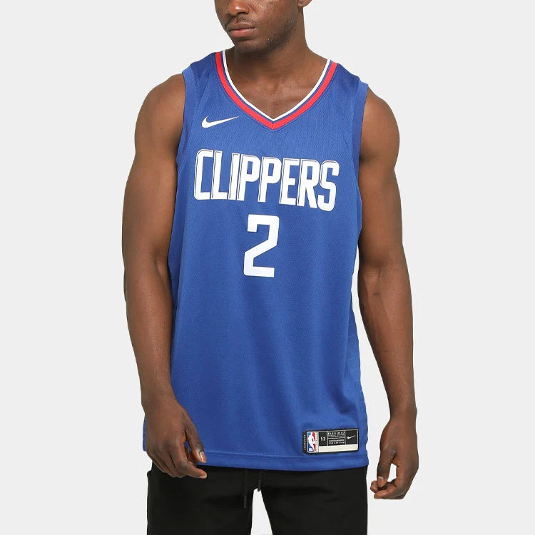 Nike NBA Clippers Icon Edition Jersey 'Kawhi Leonard #2' Blue 2019 (CW3668-402)