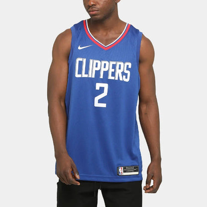 Nike NBA Clippers Icon Edition Jersey 'Kawhi Leonard #2' Blue 2019 (CW3668-402)