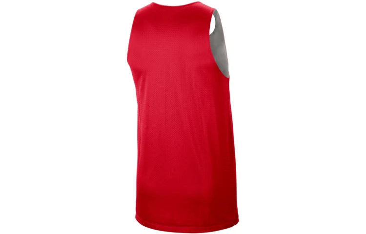 Nike NBA Chicago Bulls Reversible Jersey Grey Red (CN0705-657)