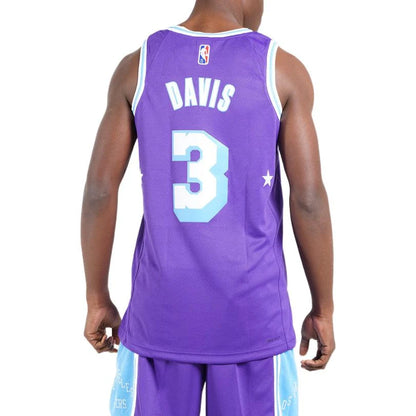 Nike NBA Los Angeles Lakers City Edition Swingman Jersey 'Anthony Davis #3' Court Purple 2021 (DB4032-505)