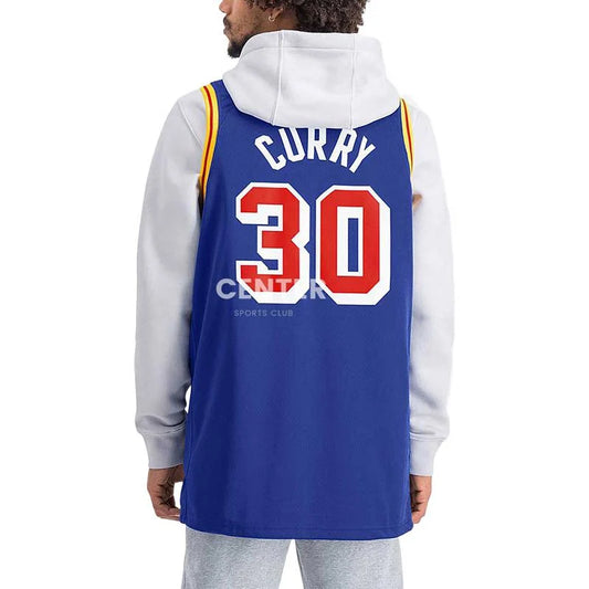 Nike NBA Golden State Warriors Classic Edition Jersey 'Stephen Curry #30' Blue 2021 (DB4119-495)
