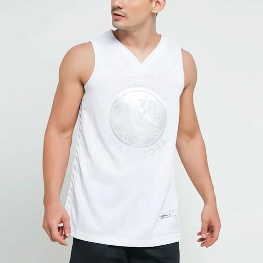 Nike NBA Warriors MVP Edition Swingman Jersey 'Stephen Curry #30' White Tonal 2021 (CT4203-100)