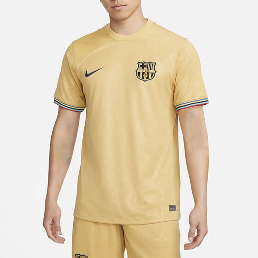 Nike FC Barcelona 2022/23 Stadium Away Jersey Yellow (DJ7675-715)