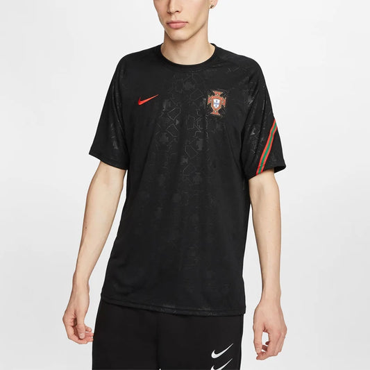 Nike Portugal 2020/21 Pre-Match Jersey 'Black' (CD2579-010)