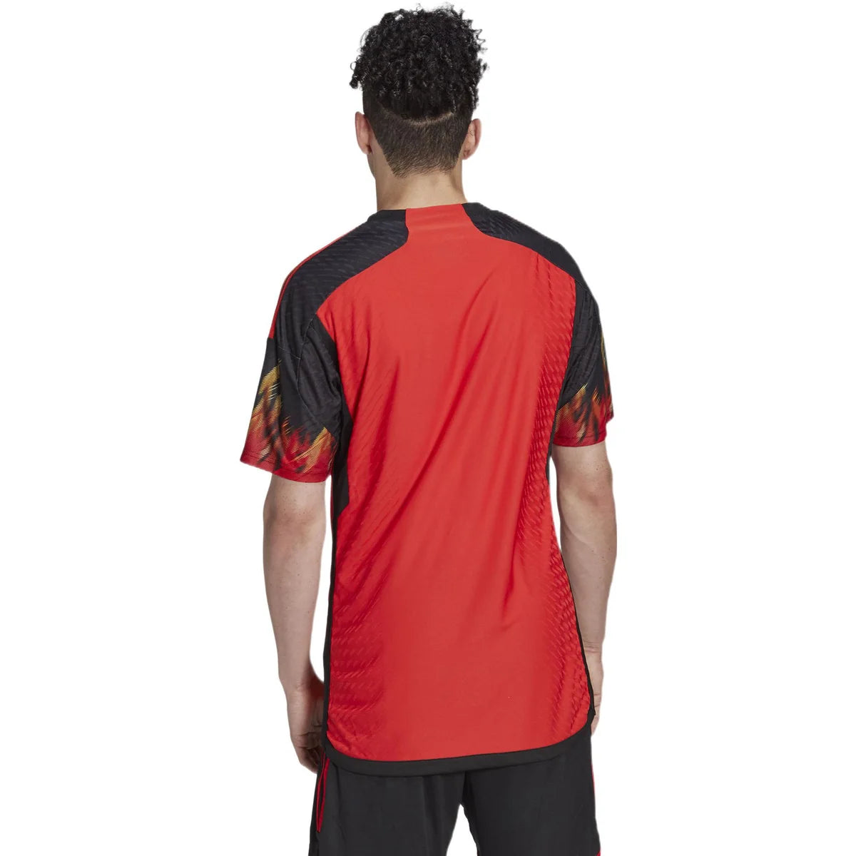 adidas Belgium 2022/23 World Cup Home Authentic Jersey (HD9413) - Asia Sizing