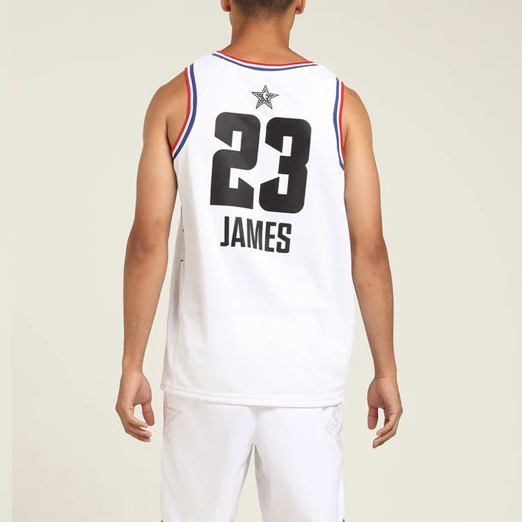 Jordan Brand NBA Los Angeles Lakers All-Star Edition Swingman Jersey 'LeBron James #23' White 2019 (AQ7297-106)