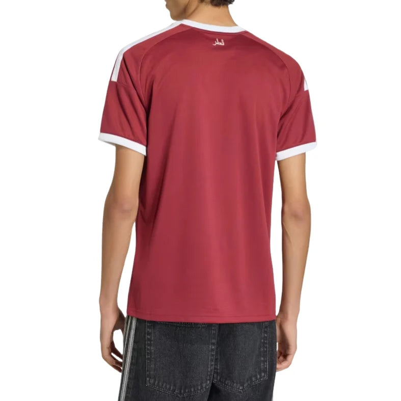 adidas Qatar 2026 Home Jersey Noble Maroon (KF0824)