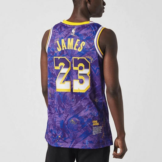 Nike NBA Los Angeles Lakers Select Series Swingman Jersey 'LeBron James #23' Purple 2022 (DA6951-504)