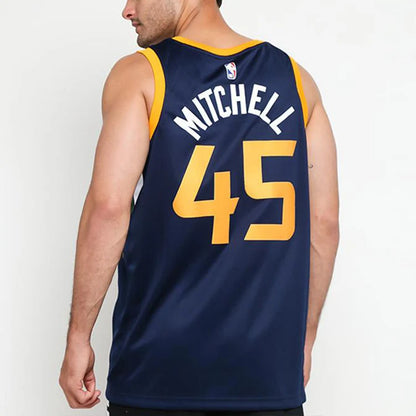 Nike NBA Jazz Icon Edition Swingman Jersey 'Donovan Mitchell #45' Navy 2017 (864513-425)