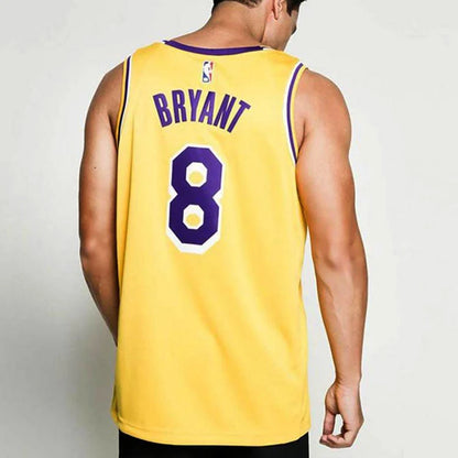 Nike NBA Lakers Icon Edition Swingman Jersey 'Kobe Bryant #8' Gold 2017 (AV1229-728)